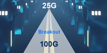 100g to 4x25g breakout solutions