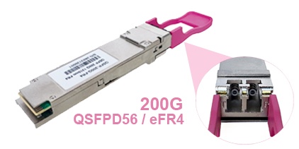200g qsfp56 efr4 transceiver