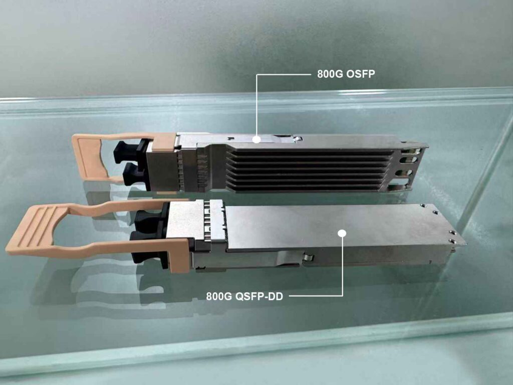 difference osfp vs qsfp dd 800g