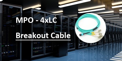 mpo 4lc duplex patch cord (40gb breakout cable)