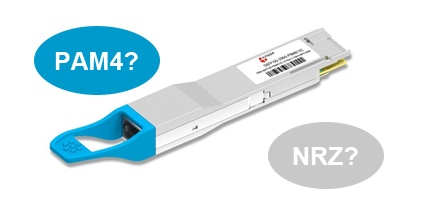 pam4 or nrz modulation for 200g laser transceiver