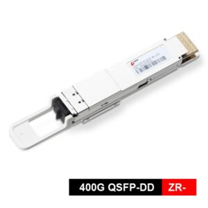 coherent qsfp dd 400g zr transceiver, 60km,smf, rohs 2 compliant, duplex lc connector, c band tunable laser, supports 100/75/50ghz grid spacing with 0.1ghz fine tuning