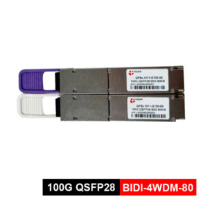 100gb/s 80km qsfp28 zr1 bidi transceiver module(4xlwdm) /100g qsfp28 transceiver, bidi zr4 lwdm1 80km 100g qsfp28 transceiver, bidi zr4 lwdm2 80km