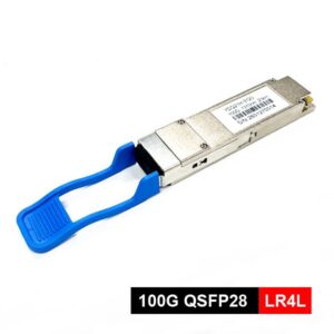 optical fiber transceiver module qsfp28 100g lr4 for 18 20km long distance transmission,1295nm ~1309nm,duplex lc receptacle，ddm/dom