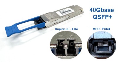 40gbase qsfp+ transceiver psm4 or lr4