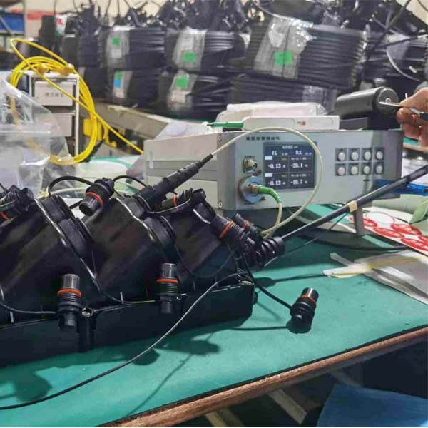FiberHub Multiport Service Terminal (MST) fiber mst hub box il rl test fiber mst hub box il rl test