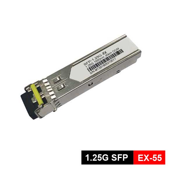 1gb single mode sfp 1.25 g 40km ex 1550nm, 1.25gbps, duplex lc sfp transceiver, extended reach