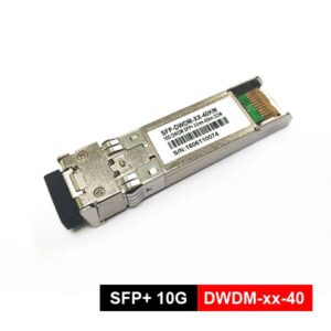 g.652 single mode 10g sfp+ dwdm transceivers 40km, c band 1525 to 1565nm,l band 1570 to 1610nm, with ddm lc duplex fiber