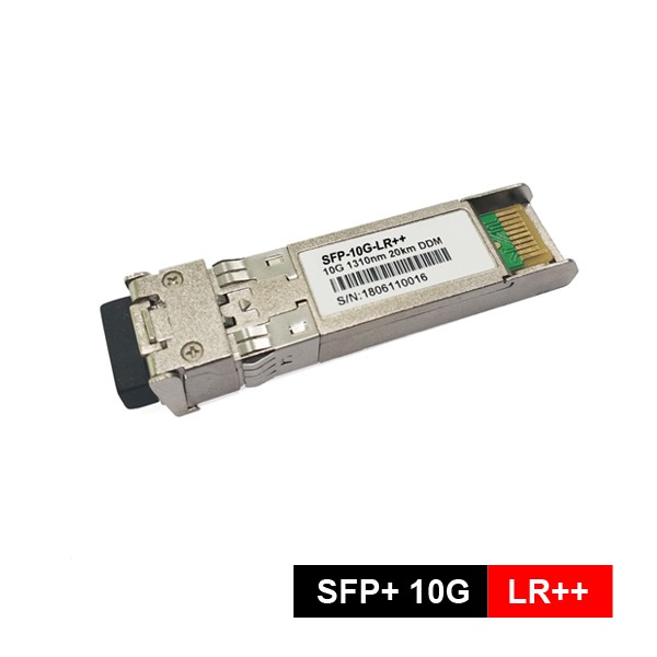 enhanced sfp lr 10g sfp module 1310nm dfb laser,pin detector, 20km for metropolitan area access, long distance interconnection across campus areas