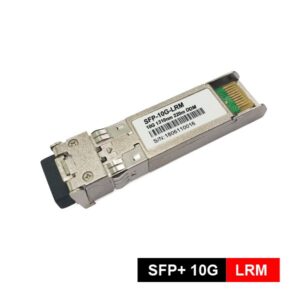 1310nm single mode transceiver over multimode fiber om1 62.5/um,10gbase lrm sfp module, 220m, duplex lc, with fp laser +pin detector, 40~+85℃