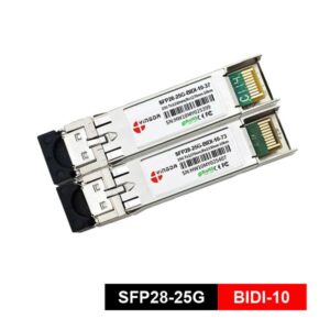 1.5w 25g sfp28 bidi lr dispersion compensation module, 1270nm/1330nm, simplex lc, ddm, dfb laser + pin receiver,support cdr, compatible with 10gbase lr