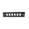 standard LGX adapter plate size:130*29mm, SPCC material, black